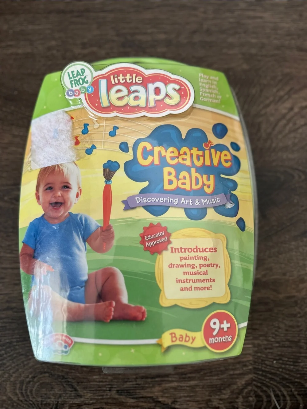 Leap Frog Baby Little Leaps CREATIVE BABY Interactive Learning Disc Arts & Music